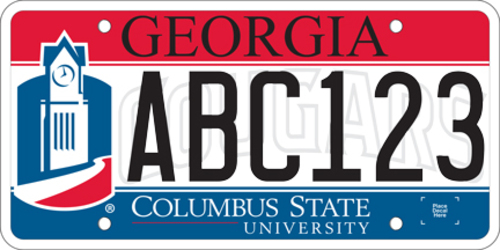 Columbus State University - New plates are no longer available