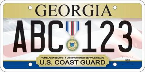 Homeland Security Service Medal Coast Guard