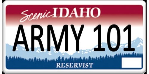 RESERVIST (5 MILITARY BRANCHES) (NAVY, ARMY, AIR FORCE, COAST GUARD, MARINES)