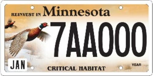Critical Habitat (DNR Conservation) - Pheasant