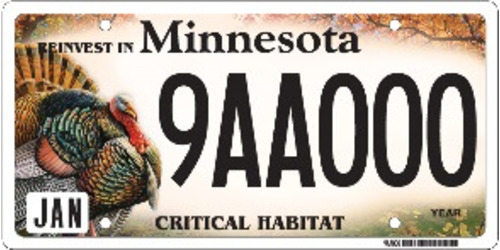 Critical Habitat (DNR Conservation) - Wild Turkey