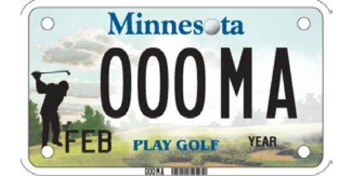 Minnesota Golf Motorcycle