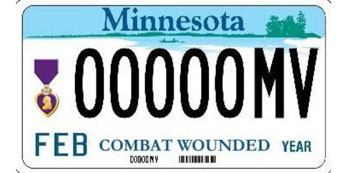 Veteran: Combat Wounded (Purple Heart) Motorcycle