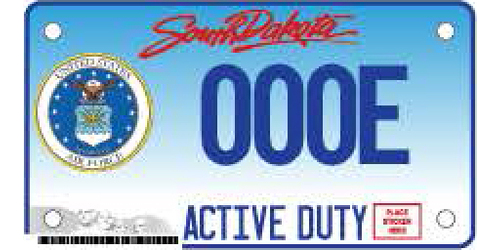 Army Vehicle Plate - Active Duty