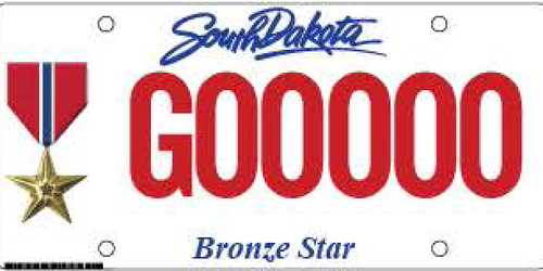 Bronze Star Plates