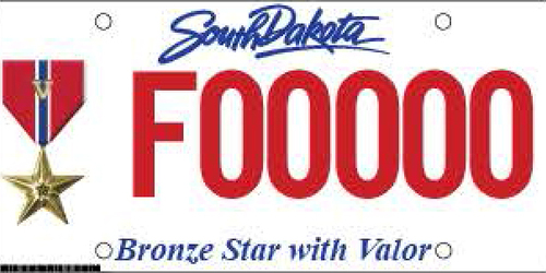Bronze Star with Valor Plates
