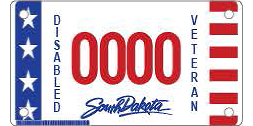 Disabled Veteran Plates - Motorcycle