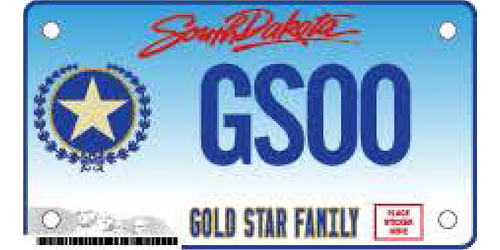 Gold Star Plates - Motorcycle