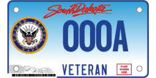 Navy Plates - Motorcycle