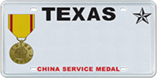 China Service Medal