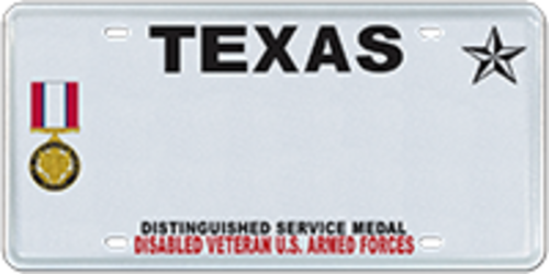 Disabled Veteran with Legion of Valor - Army Distinguished Service Cross