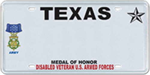 Disabled Veteran with Medal of Honor - Army