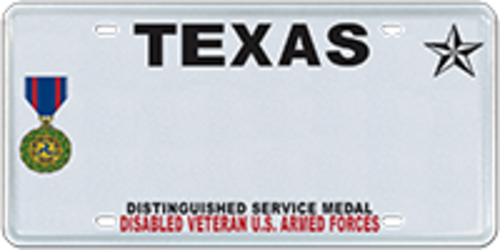 Disabled Veteran with Distinguished Service Medal, Department of Transportation