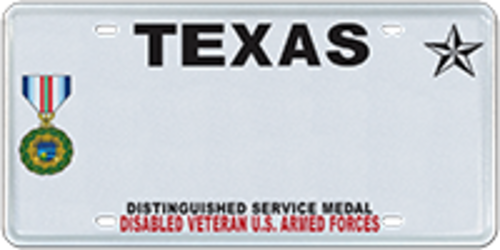Disabled Veteran with Distinguished Service Medal, Department of Homeland Security