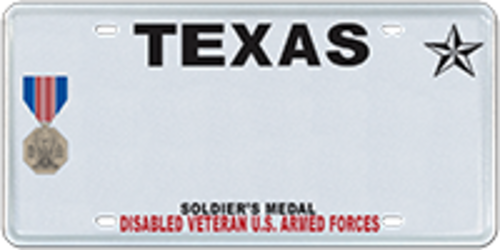 Disabled Veteran with Soldier's Medal
