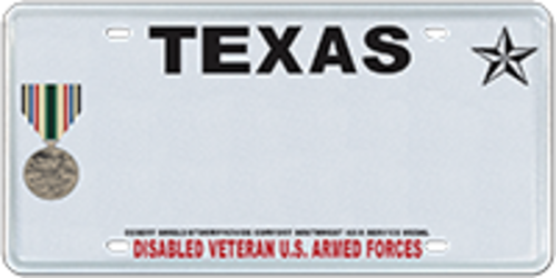 Disabled Veteran with Desert Storm Southwest Asia Service Medal