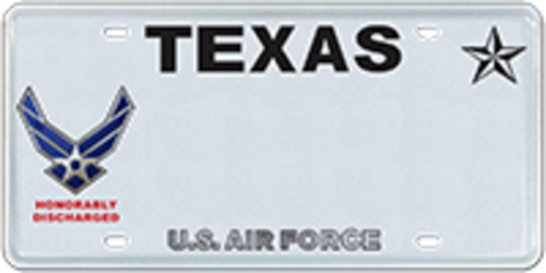 Honorably Discharged U.S. Air Force