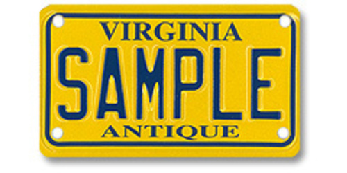 Motorcycle Antique (yellow)