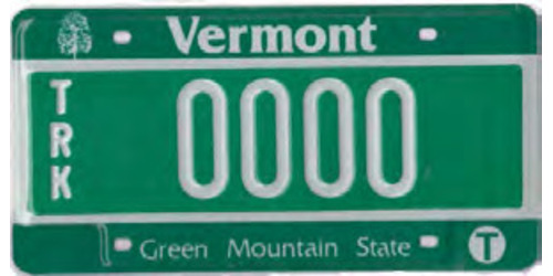 Low Number (100-9999) - Truck
