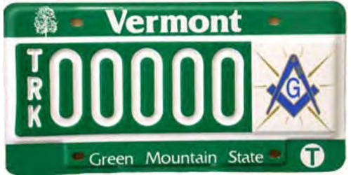 Freemason’s Plate - Truck