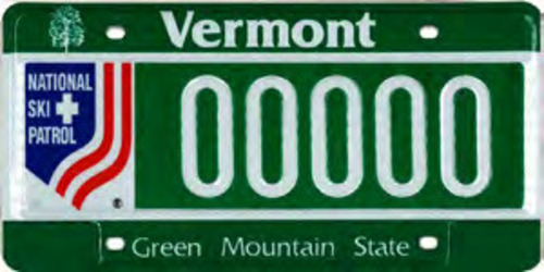 National Ski Patrol Plate