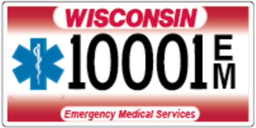 Emergency medical services - Red + white