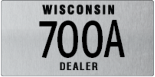 Motorcycle/Moped Dealer Plates